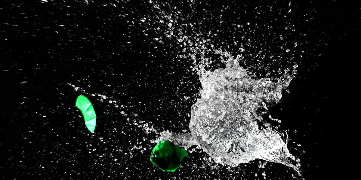 A person captured mid-motion, showing the dynamic nature of the exercise.